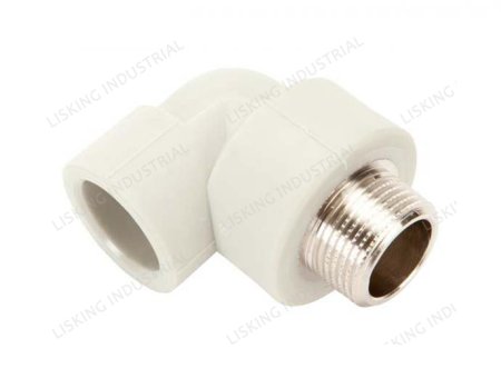 PPR MALE ELBOW (COPPER THREAD)