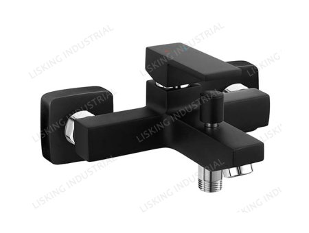 LSK-FU103 Bath Mixer - Wall-mounted - Black			
