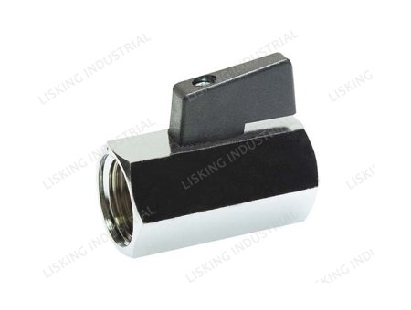 LSK-VL131 Mini ball valve (KUREK KULOWY MINI CHROM)				