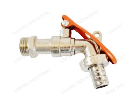 LSK-VL204 BRASS BALL BIBCOCK (GRIFERÍA) - NICKELED 				