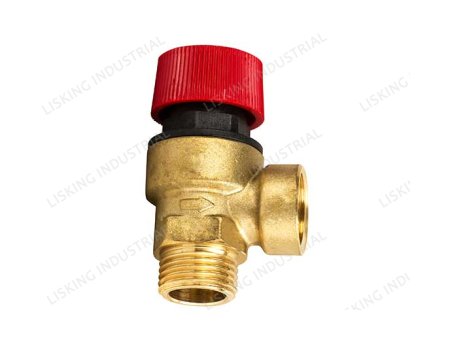 LSK-VL603 Safety valve for central heating and DHW installation (ZAWÓR BEZPIECZEŃSTWA)					