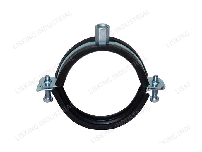 Heavy Duty Pipe Clamp with Rubber